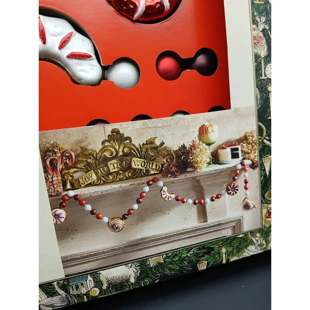 John Derian X Target Cookie Garland 5 Feet Long Christmas Glass Home Decor
